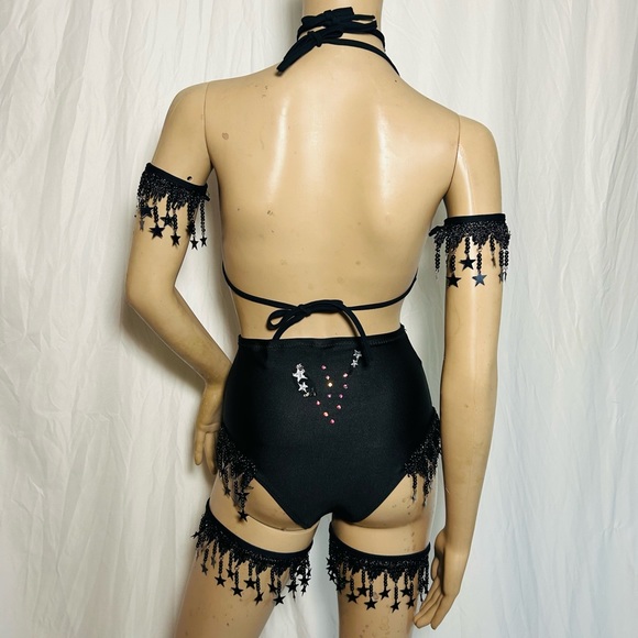 Stars and Moons Galaxy Celestial Rave  Festival Outfit - Picture 4 of 4